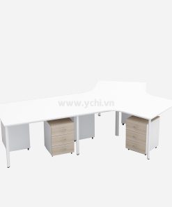 Cụm Bàn Làm Việc 4+1 Người – Cblv09