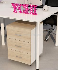Cụm Bàn Làm Việc 4+1 Người – Cblv09