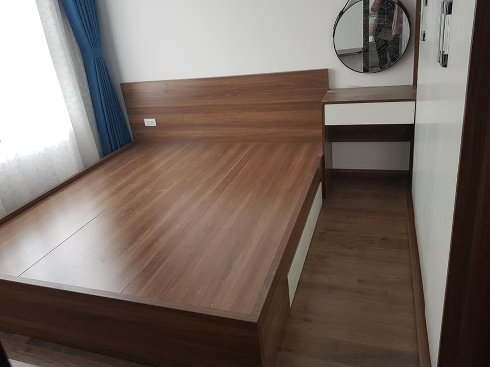 Giường Ngủ Gỗ Công Nghiệp đẹp Hiện đại Gg 47